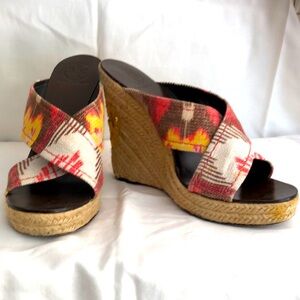 Tory Burch size 8 Wedges